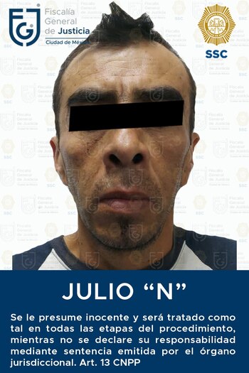 El sujeto fue detenido en