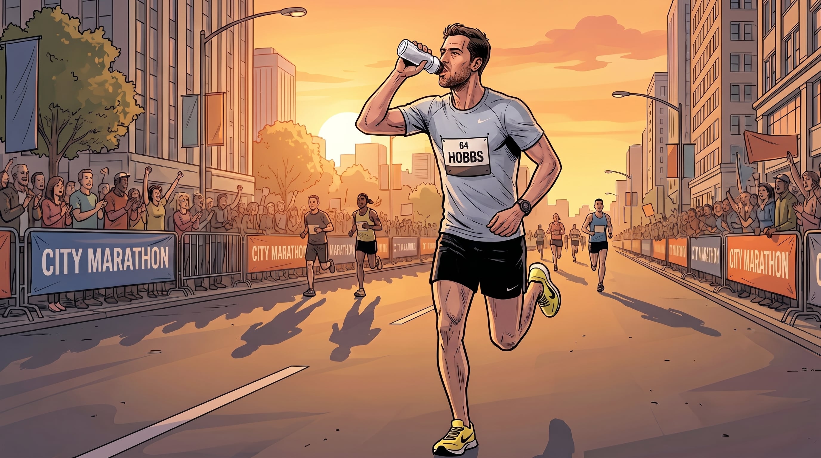 La hidratación influye en el rendimiento al correr y una estrategia inadecuada puede causar fatiga, mareos y calambres (Imagen Ilustrativa Infobae)