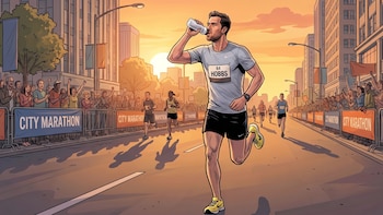 Hidratación al correr: cuánta agua y electrolitos necesita el cuerpo para sostener el rendimiento