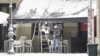 Nieve, viento y oleaje activan