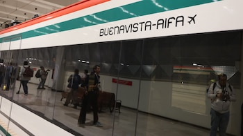 Estas son las tres estaciones del Tren AIFA-Buenavista más usadas, según el gobierno de México