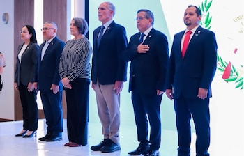 El mandatario hondureño resaltó los 205 años de historia compartida entre las naciones de Centroamérica. (Foto: Casa Presidencial)