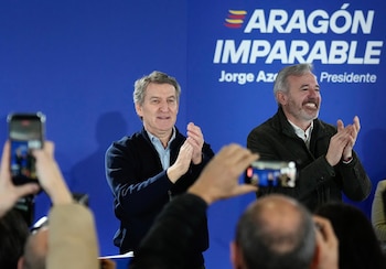 El presidente del PP, Alberto