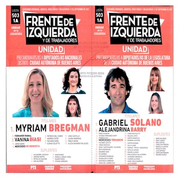 El frente de Izquierda tendrá