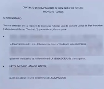 Melcochita habría pagado al contado su nuevo departamento, pero sus hijas cuestionan que esté a nombre de Heydi. Captura: Magaly TV La Firme.