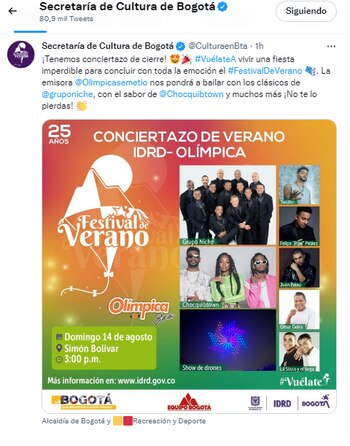 Estos son los artistas que