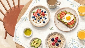 Cómo armar un desayuno que aporte energía y bienestar durante todo el día