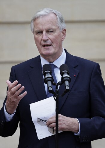 Michel Barnier, nuevo primer ministro