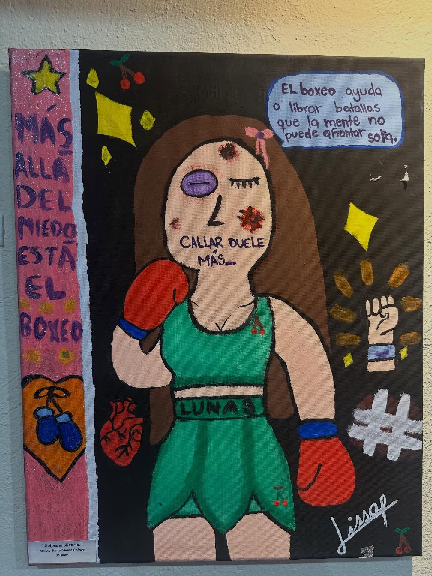 La jornada combinará combates, convivencia con atletas y acciones de sensibilización para promover proyectos de vida libres de violencia. (Lunas Academia Femenina de Boxeo)