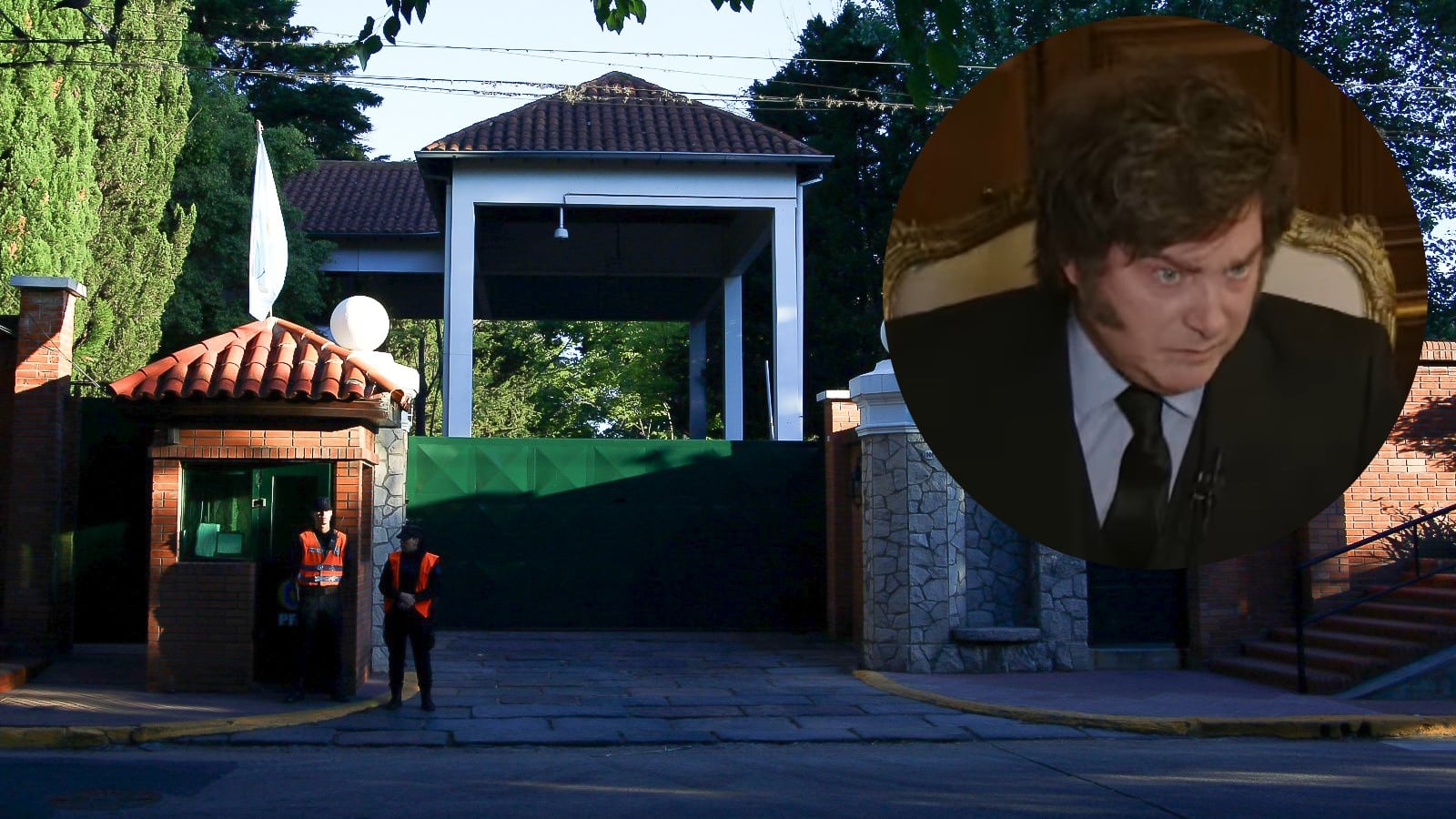 Milei habló de los cambios en la Quinta de Olivos: “Hoy es una base militar, tengo enemigos pesados en el mundo”