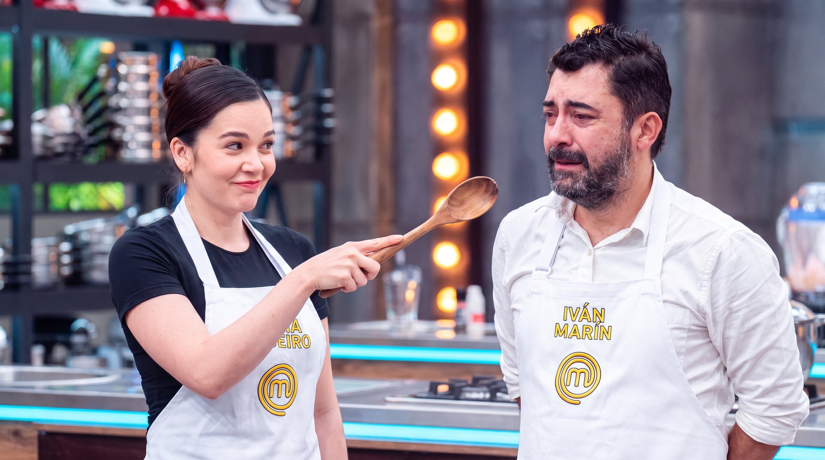 Lina Tejeiro aclaró el viejo intento de show con Iván Marín en MasterChef Celebrity