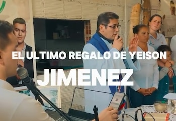 La hermana de Yeison Jiménez