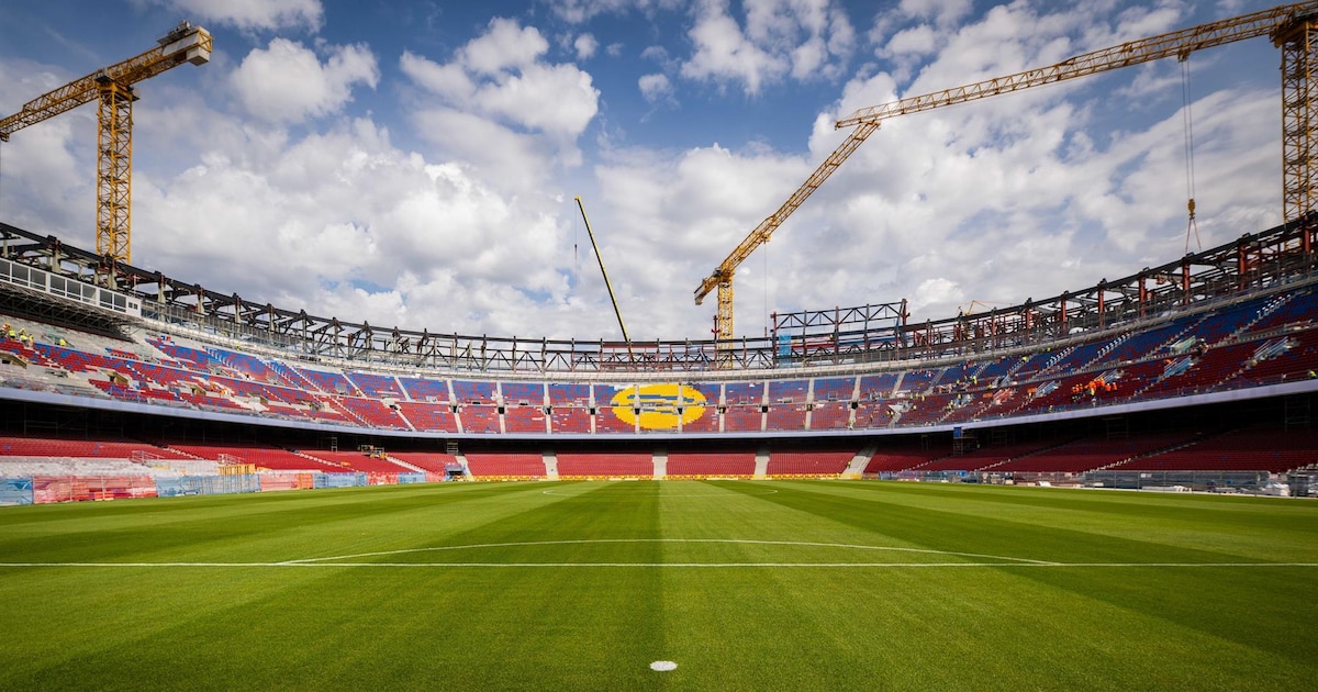 Barcelona informó cuándo inaugurará el Camp Nou tras 25 meses de reforma: las imágenes de la evolución de la mega obra - Infobae