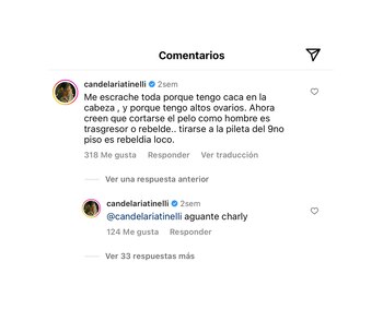 La respuesta de Lelé cansada