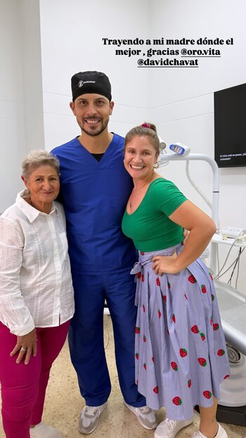 La humorista presumió el regalo