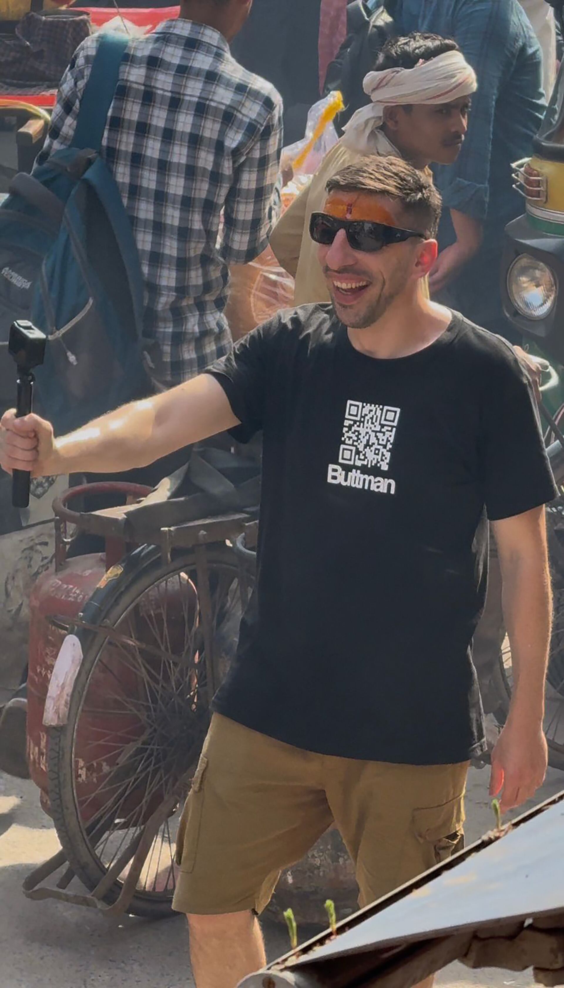 “La norma es el caos”, enfatizó Augusto sobre Nueva Delhi, una ciudad donde el silencio es, simplemente, un mito