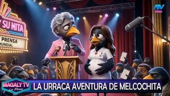 Magaly Medina se burla del romance de Melcochita con joven de 22 años en estreno de las ‘Urracanovelas’. Captura: Magaly Tv La Firme.