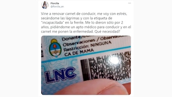 El tuit viral (@florcita_an)