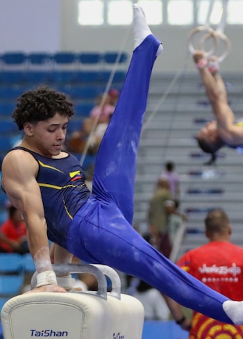 Los colombianos dominaron la final con 239.350 puntos, superando a Puerto Rico y México, para subir a lo más alto del podio - crédito Comité Olímpico Colombiano