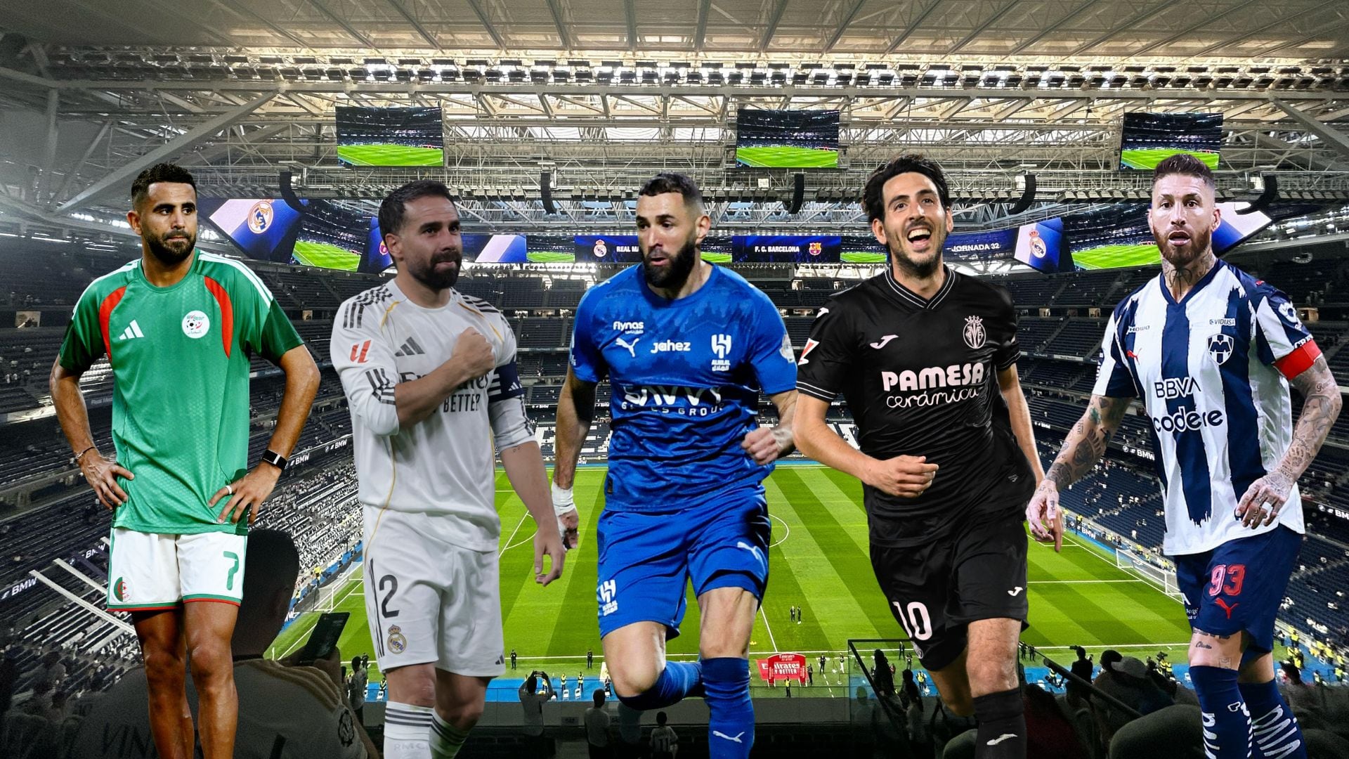 Los jugadores que se han quedado sin equipo tras el cierre del mercado (Montaje Infobae)
