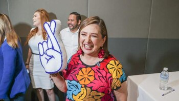 Xóchitl Gálvez celebró que recaudó
