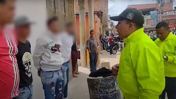Así cayeron cuatro extorsionistas que