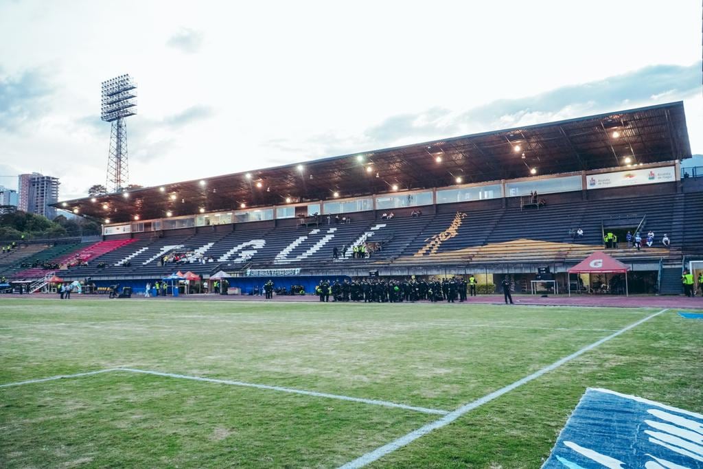 Así se ve el estadio de Ditaires, en Itagüí, donde Atlético Nacional recibirá al Junior de Barranquilla - crédito Junior FC