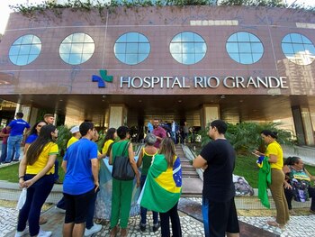 Seguidores del ex presidente Jair