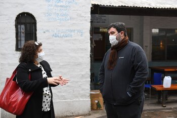 La viceministra de Salud Carla