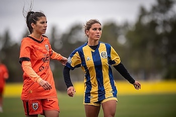 Zoey Kuhn delantera estadounidense que juega en Rosario Central