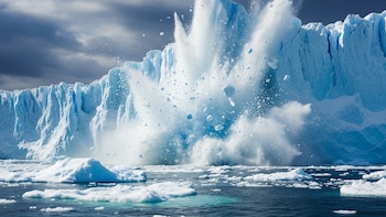 El avance impredecible de los glaciares eleva los riesgos de desastres naturales