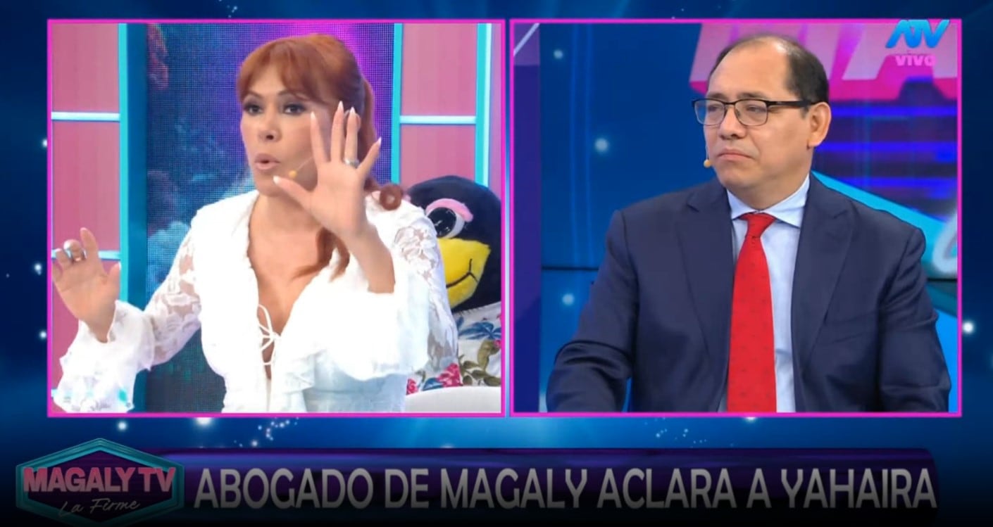 Magaly: “Viola el código de ética” y anuncia denuncia contra su exabogado. Captura: Magaly Tv La Firme.