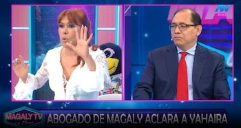 Magaly: “Viola el código de ética” y anuncia denuncia contra su exabogado. Captura: Magaly Tv La Firme.