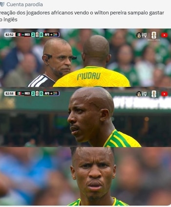 Memes por el inglés de Sampaio