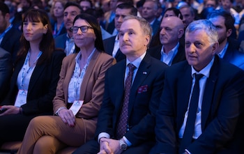 Peter Lamelas disertó en un evento organizado por la Cámara de Comercio de Argentina y Texas.