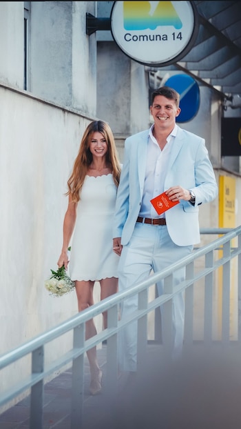 Camila Giorgi y Andreas Pasutti