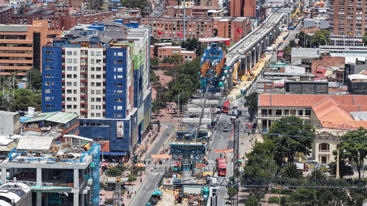 Vagones norte y central de la estación Av. Jiménez de Transmilenio cerrarán desde el 22 de julio por obras del Metro de Bogotá
