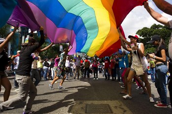 Marcha del Orgullo en Caracas