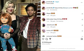 Jennifer Tilly dijo que los