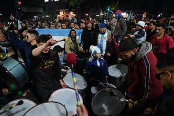 Hubo batucada en los festejos