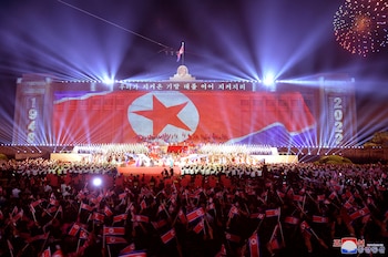 Pyongyang, Corea del Norte. Agencia Central de Noticias de Corea del Norte (KCNA) el 9 de septiembre de 2022. KCNA vía REUTERS