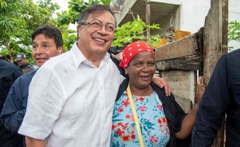 El presidente Gustavo Petro estuvo