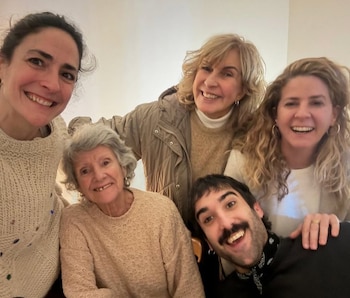 Georgina Barbarossa despidió a su cuñada Belchita con fotos familiares