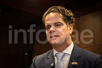 Bernie Navarro, embajador de Estados Unidos en Perú. (Foto: Paula Elizalde)
