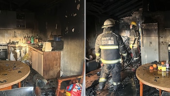 Bomberos y personal de emergencia