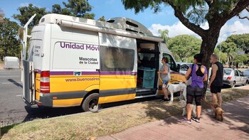 Una unidad móvil de atención