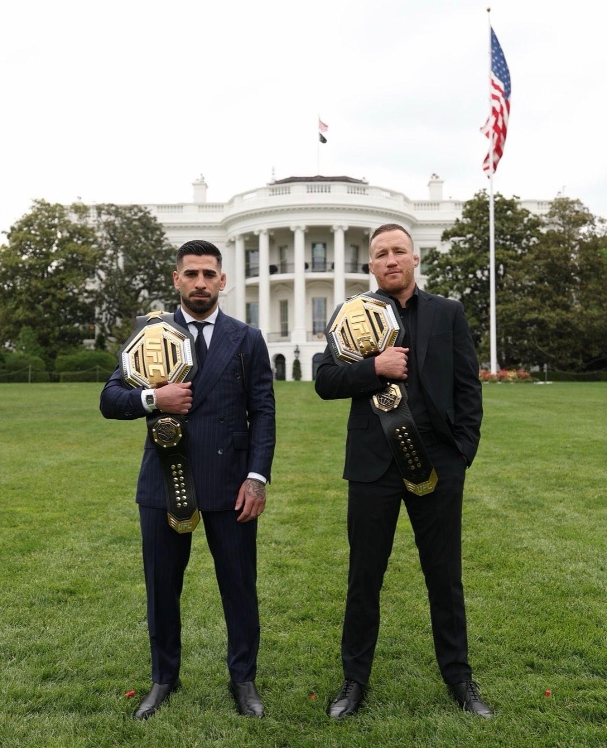 Ilia Topuria y Justin Gaethje se enfrentarán en la Casa Blanca el domingo 14 de junio.