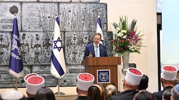 El presidente israelí alerta de la "brutalización" y la violencia de los colonos en Cisjordania