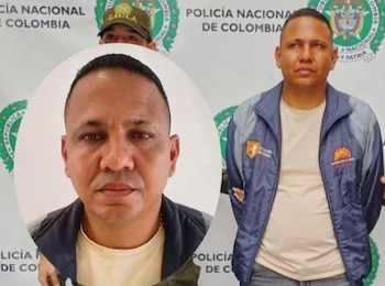La Fiscalía analizará los cargos contra alias ‘El Zarco’, que incluyen extorsión, abuso sexual y hurto calificado, entre otros delitos - crédito Policía Nacional