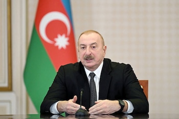 Aliyev acusó a Rusia de